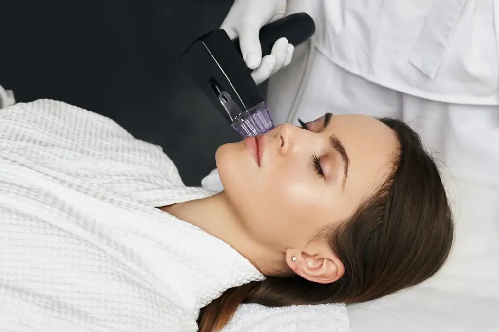 Women Receiving both Morpheus8 Vs Microneedling treatments in Tampa, FL